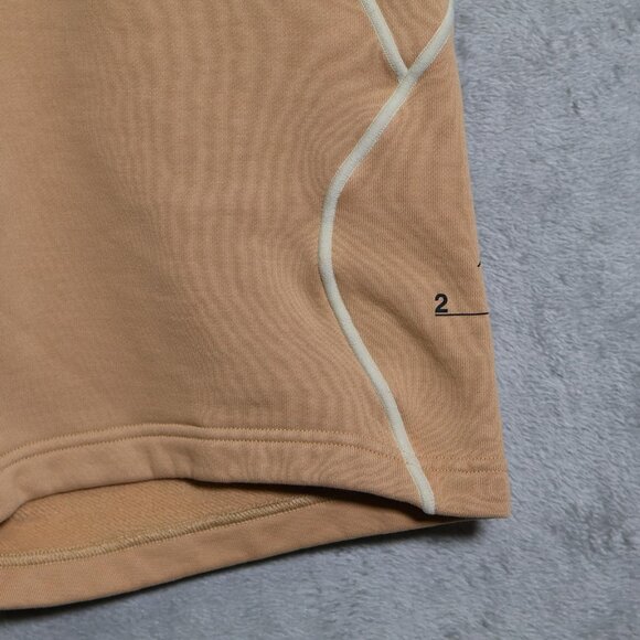 Jordan 23 Engineered Shorts Mens Medium Tan Beige Drawstring Athletic DV7685-277 - Picture 3 of 16